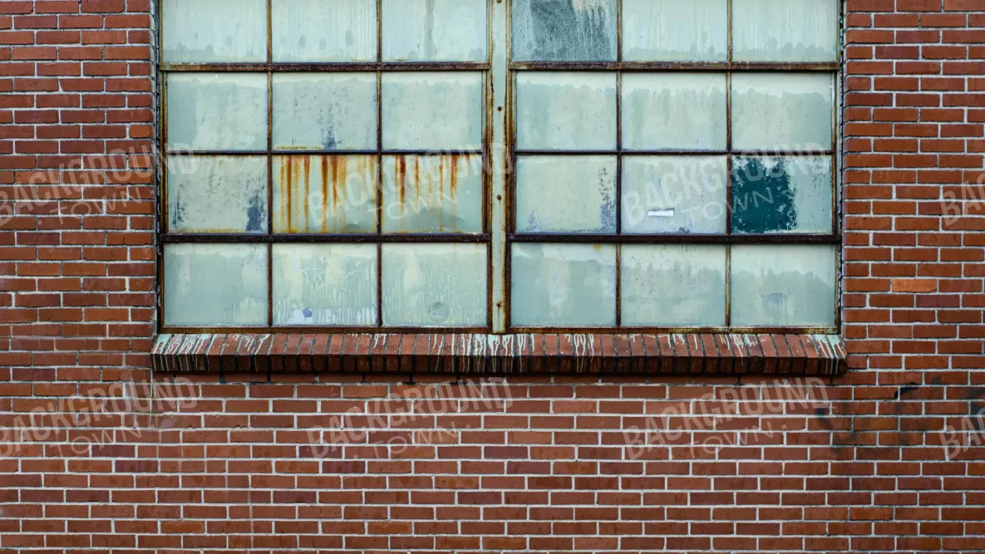 Factory Brick Wall 14X8 Ultracloth ( 168 X 96 Inch ) Backdrop