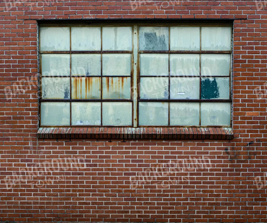 Factory Brick Wall 5X42 Fleece ( 60 X 50 Inch ) Backdrop