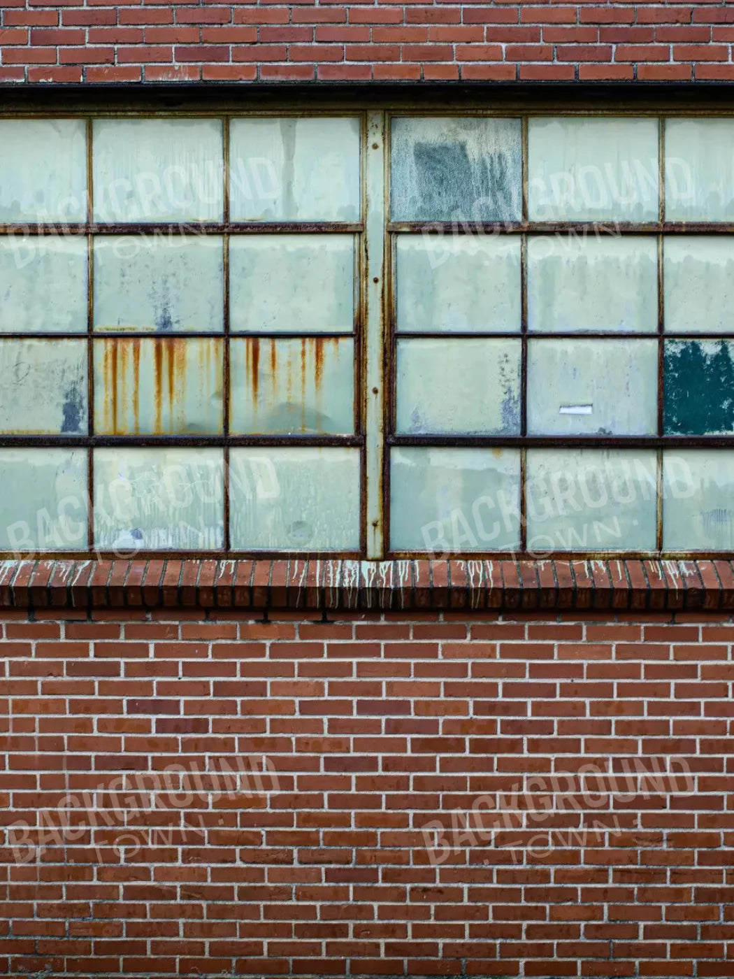 Factory Brick Wall 5X68 Fleece ( 60 X 80 Inch ) Backdrop