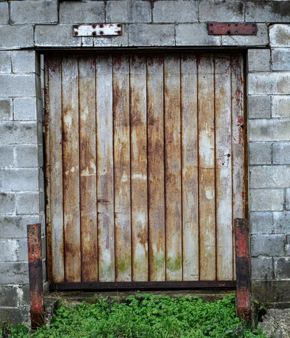 Factory Door 10X12 Ultracloth ( 120 X 144 Inch ) Backdrop