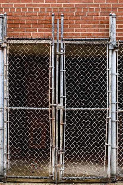 Factory Gates Backdrop