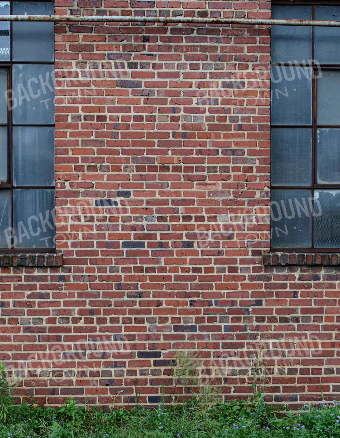 Factory Wall 6X8 Fleece ( 72 X 96 Inch ) Backdrop