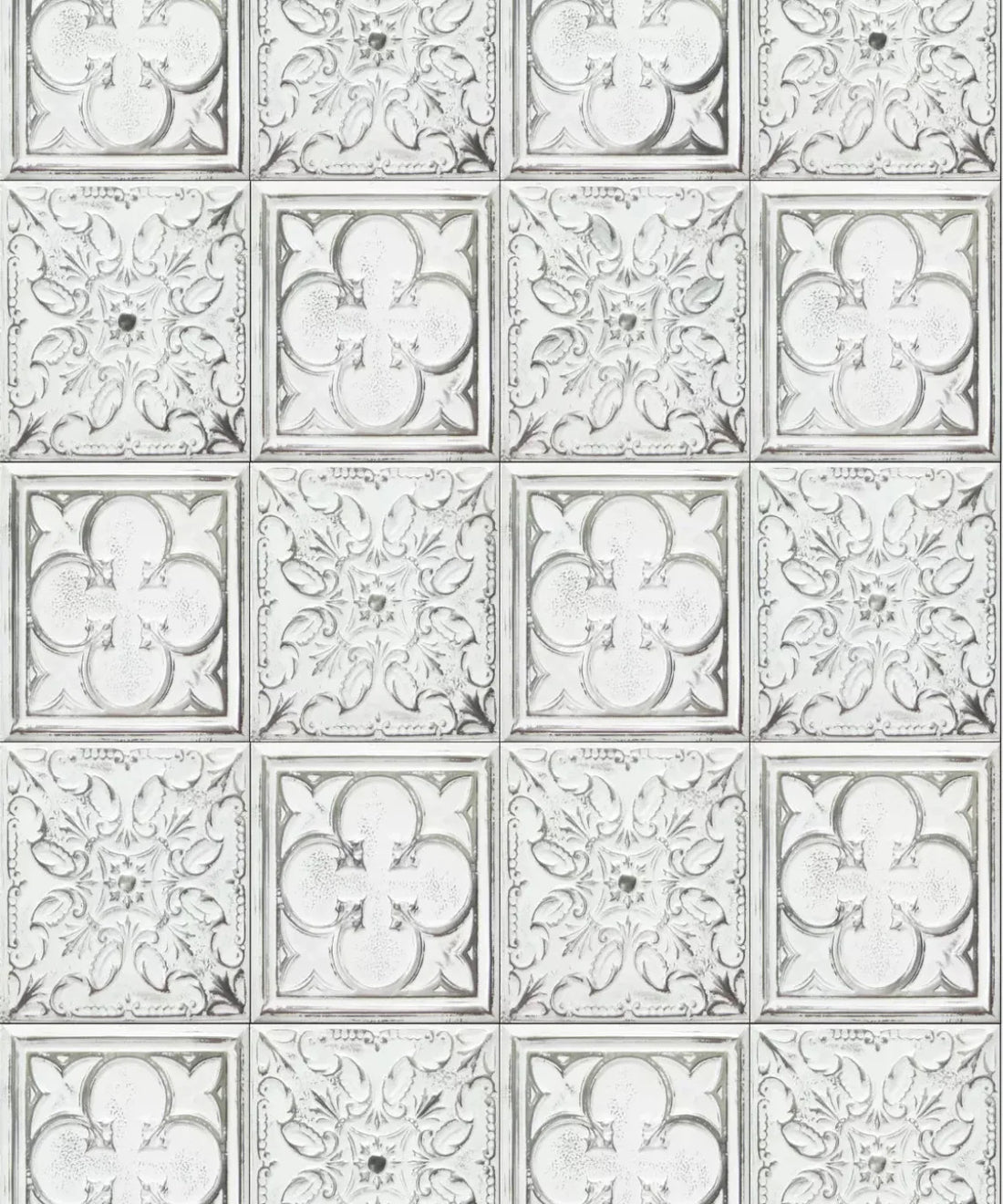 White Steel and Metal Backdrop for Photography