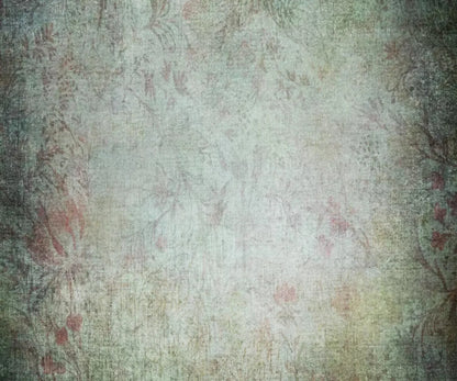 Fairy Garden Green 5X42 Fleece ( 60 X 50 Inch ) Backdrop