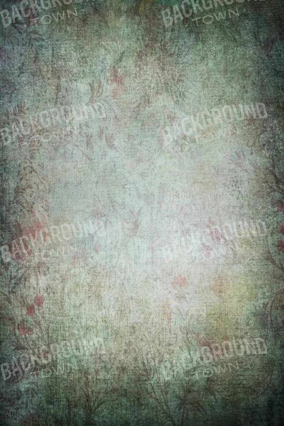 Fairy Garden Green 5X8 Ultracloth ( 60 X 96 Inch ) Backdrop