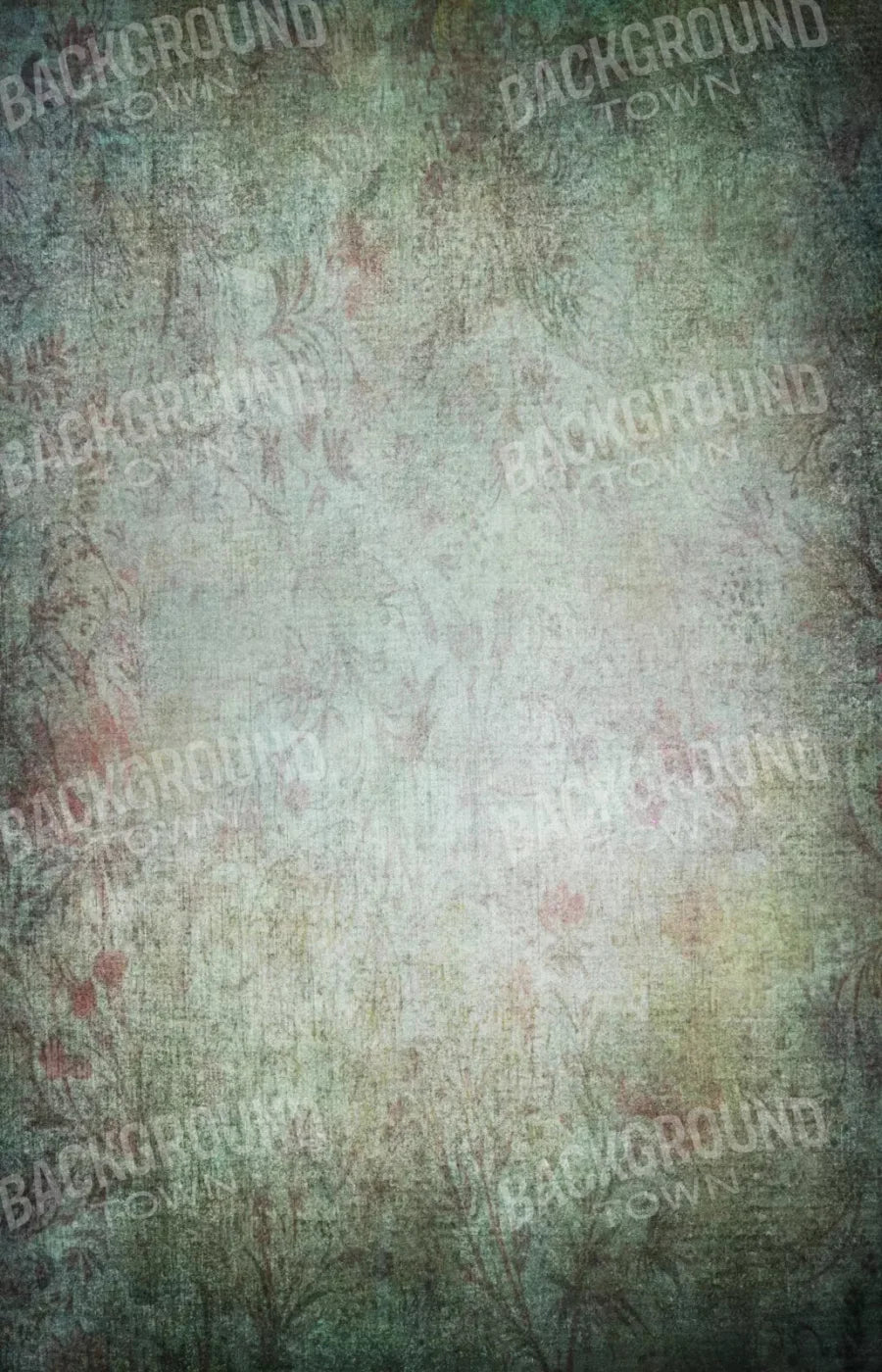 Fairy Garden Green 8X12 Ultracloth ( 96 X 144 Inch ) Backdrop