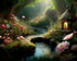 Fairy Garden Path Ii Backdrop