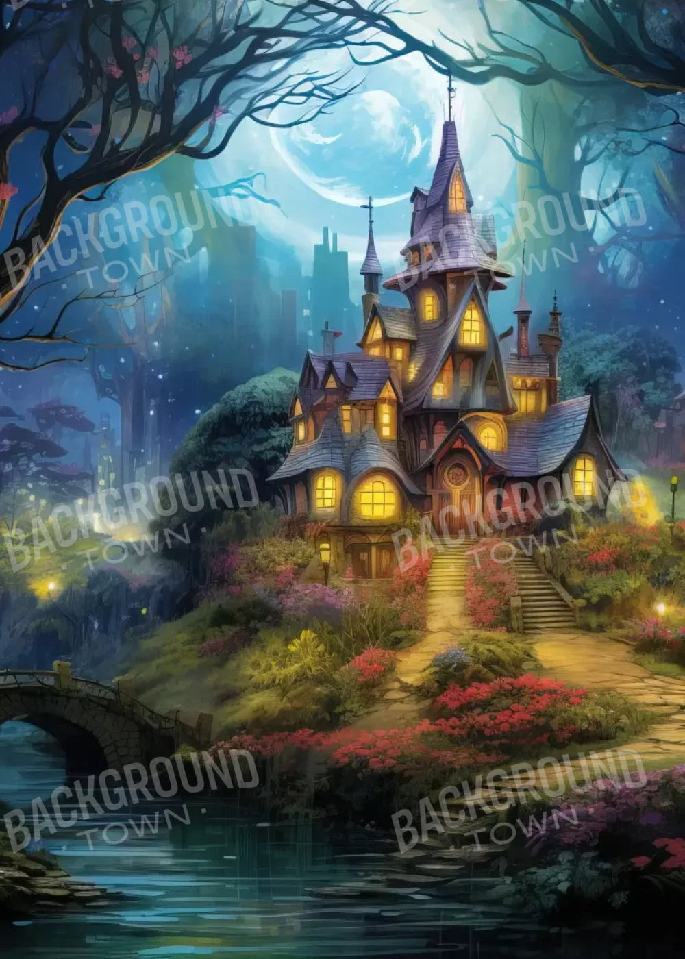 Fairy King 5’X7’ Ultracloth (60 X 84 Inch) Backdrop