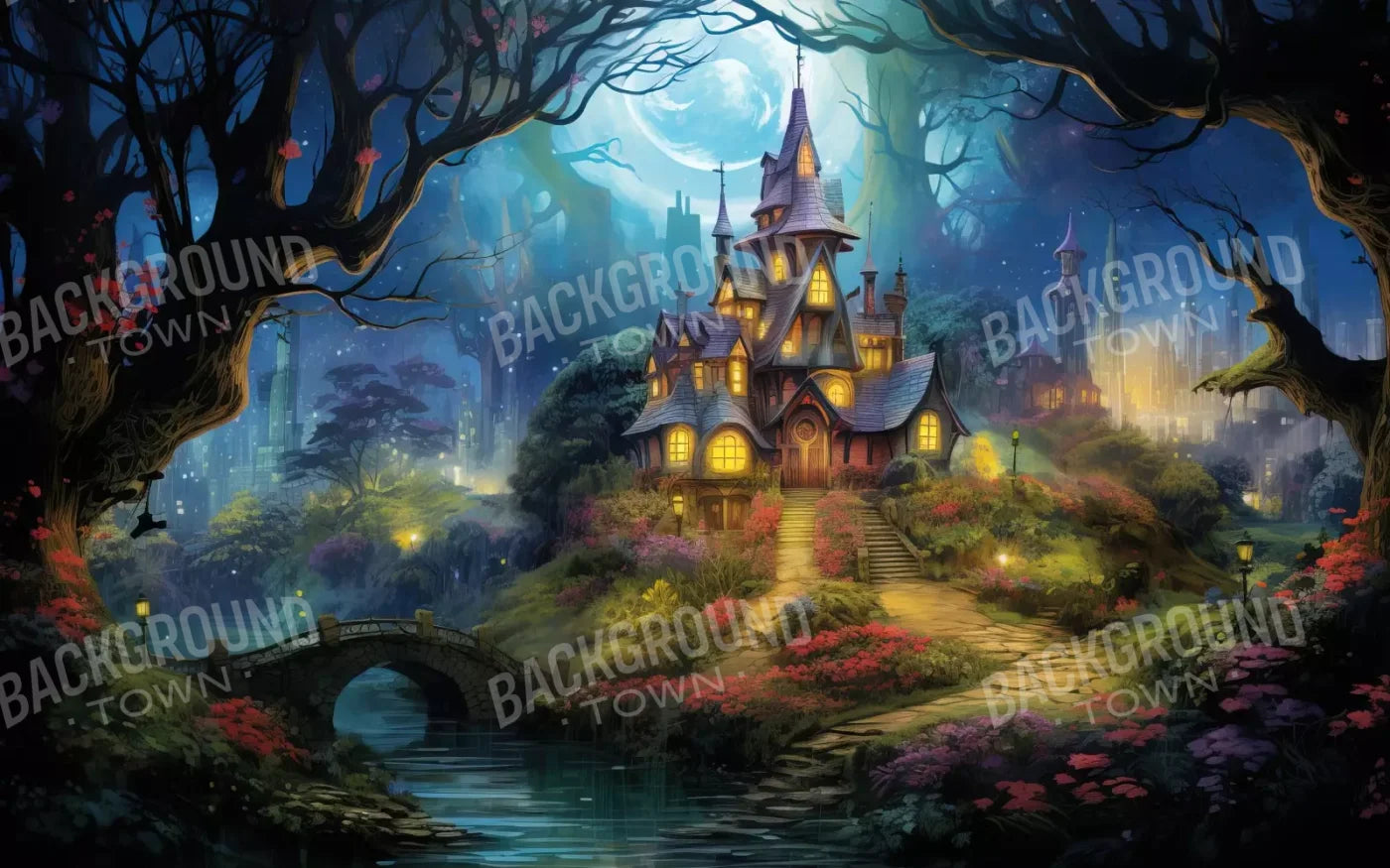 Fairy King 8’X5’ Ultracloth (96 X 60 Inch) Backdrop