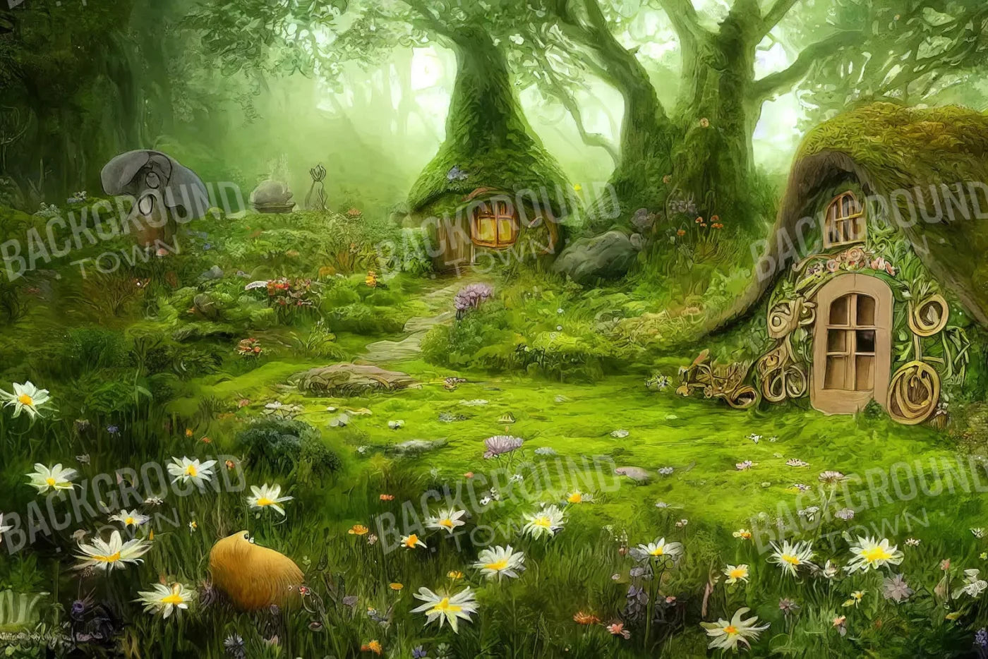 Fairy Land 8X5 Ultracloth ( 96 X 60 Inch ) Backdrop