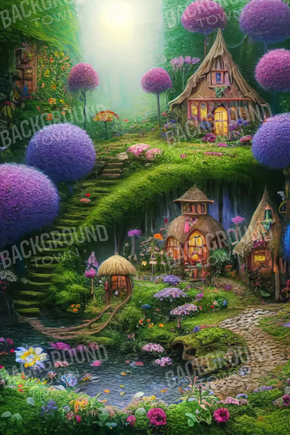 Fairyhouse 5X8 Ultracloth ( 60 X 96 Inch ) Backdrop