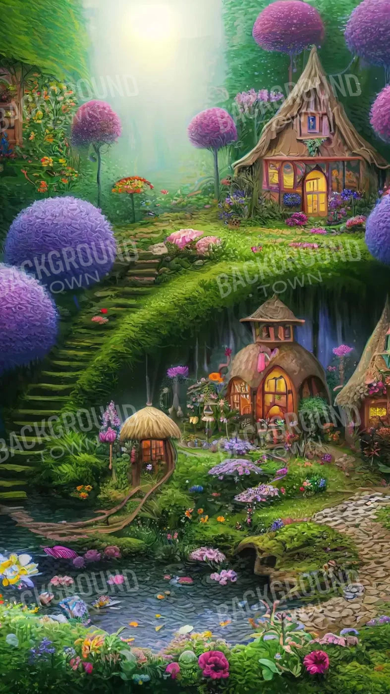 Fairyhouse 8X14 Ultracloth ( 96 X 168 Inch ) Backdrop