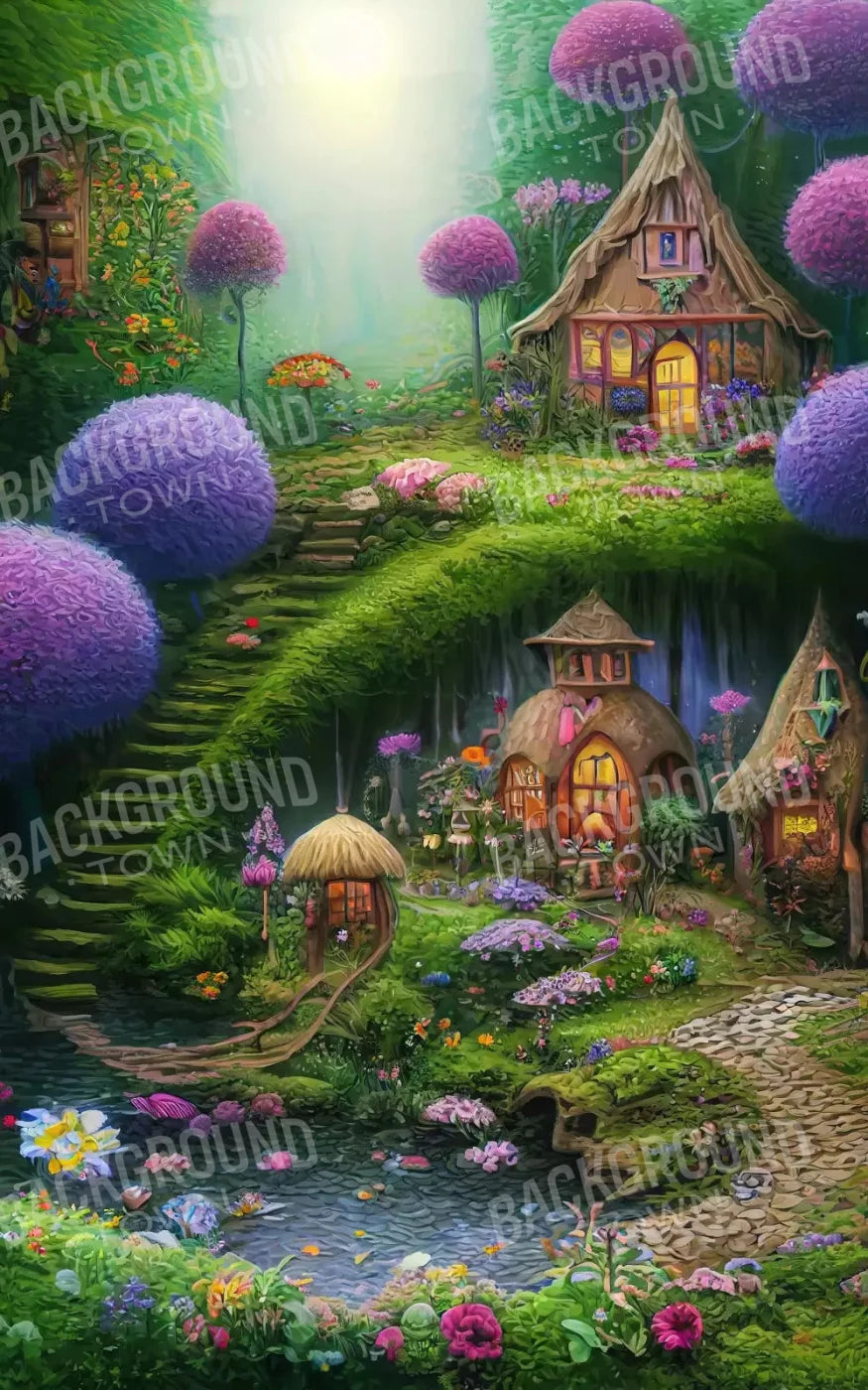 Fairyhouse 9X14 Ultracloth ( 108 X 168 Inch ) Backdrop