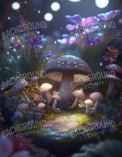 Fairyland Meadow 6X8 Fleece ( 72 X 96 Inch ) Backdrop
