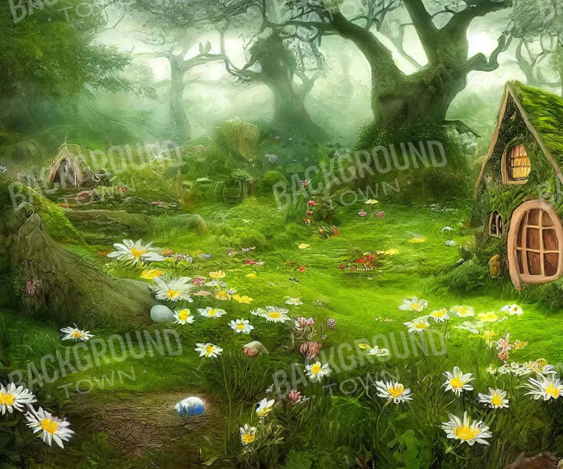 whimsical fairy house Backdrop for Photography