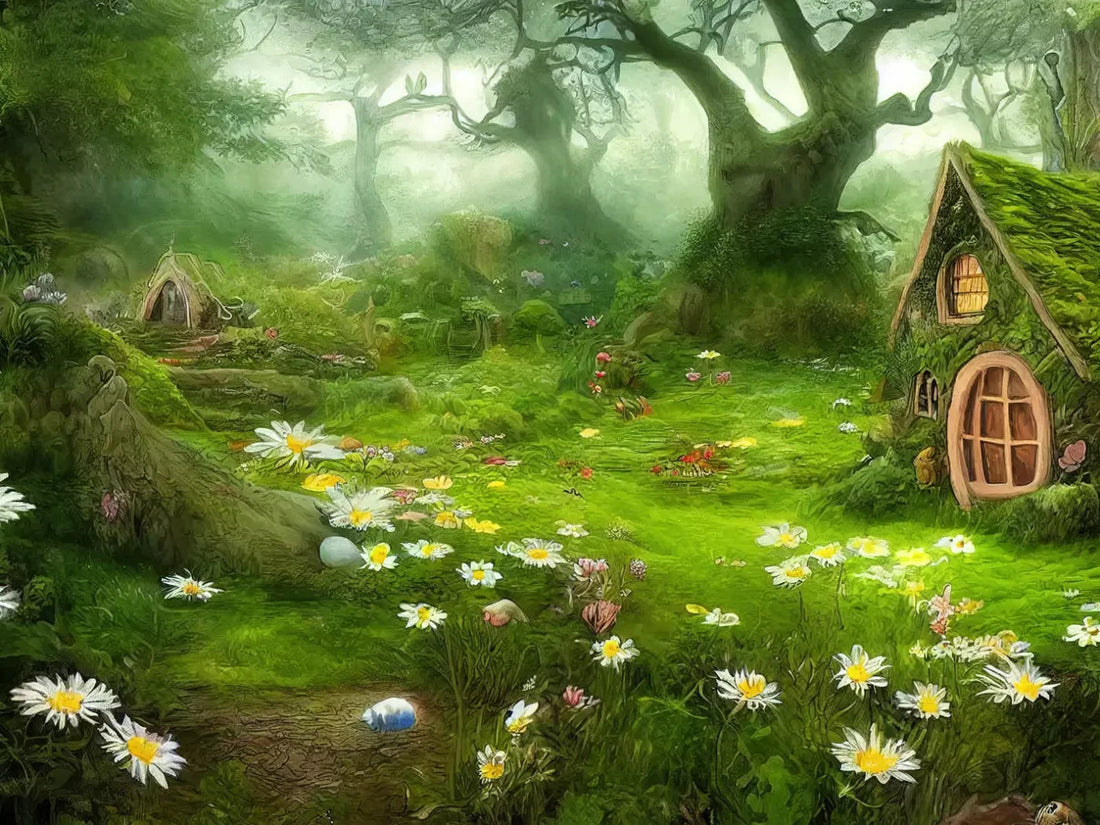 Fairylands 68X5 Fleece ( 80 X 60 Inch ) Backdrop