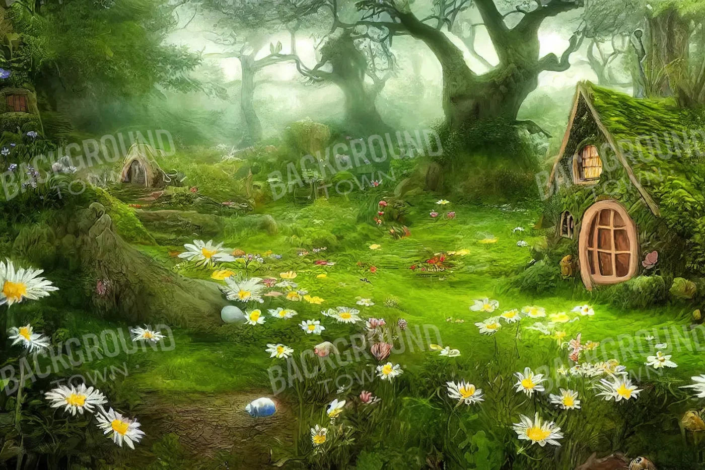 Fairylands 8X5 Ultracloth ( 96 X 60 Inch ) Backdrop