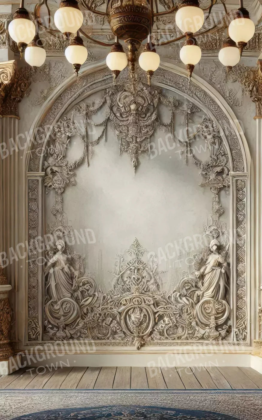 Fairytale Ballroom Arch 5’X8’ Ultracloth (60 X 96 Inch) Backdrop