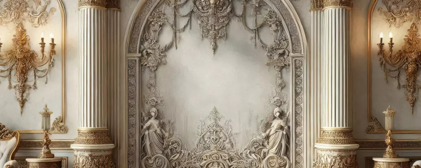 Fairytale Ballroom Arch 20’X8’ Ultracloth (240 X 96 Inch) Backdrop