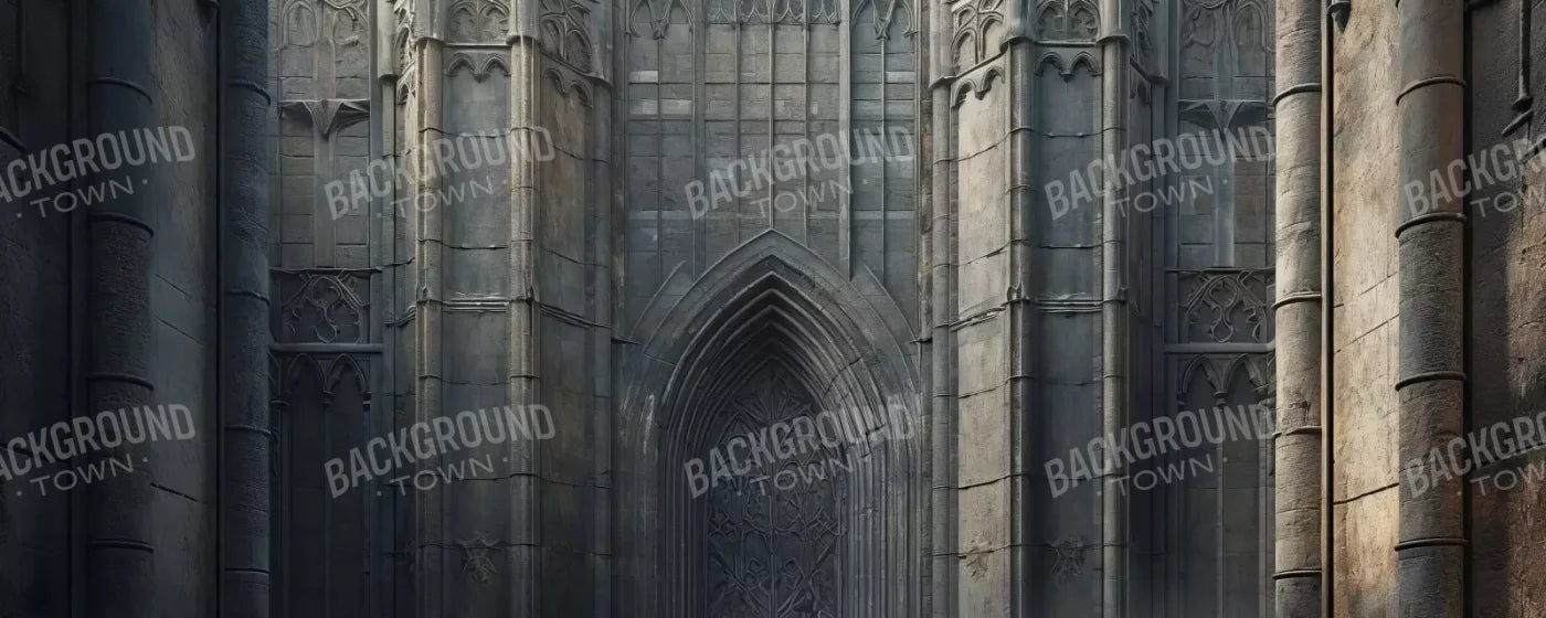 Fairytale Castle Courtyard 20’X8’ Ultracloth (240 X 96 Inch) Backdrop