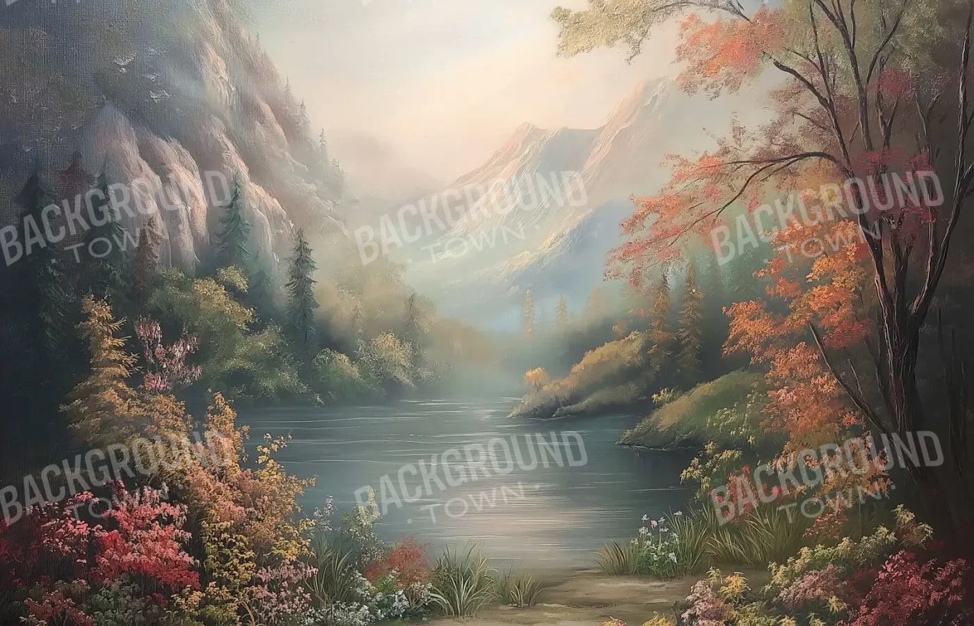 Fairytale Pond 14’x9’ UltraCloth (168 x 108 inch) Backdrop