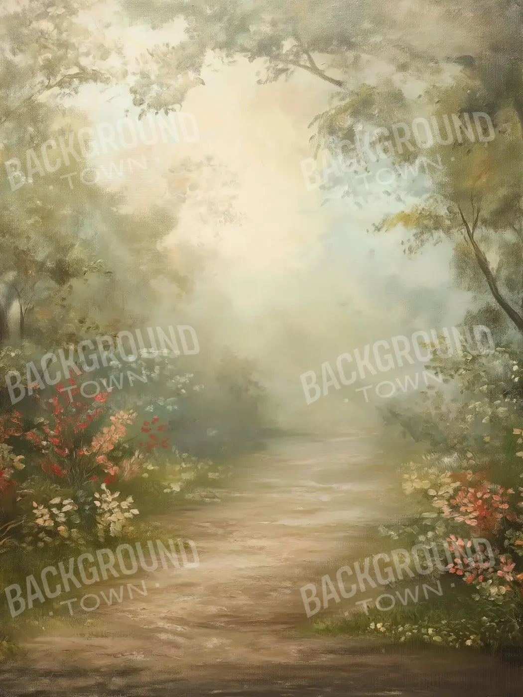 Fairytale Walk 6’x8’ Fleece (72 x 96 inch) Backdrop