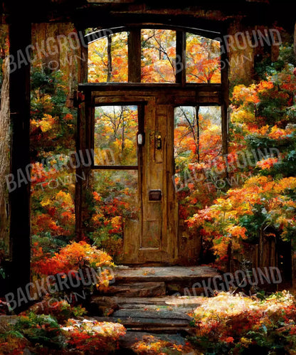 Fall Entrance 10’X12’ Ultracloth (120 X 144 Inch) Backdrop
