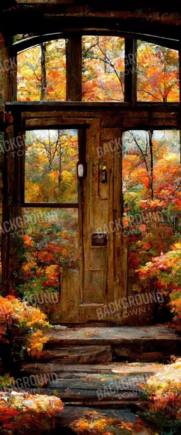 Fall Entrance 5’X12’ Ultracloth For Westcott X-Drop (60 X 144 Inch) Backdrop