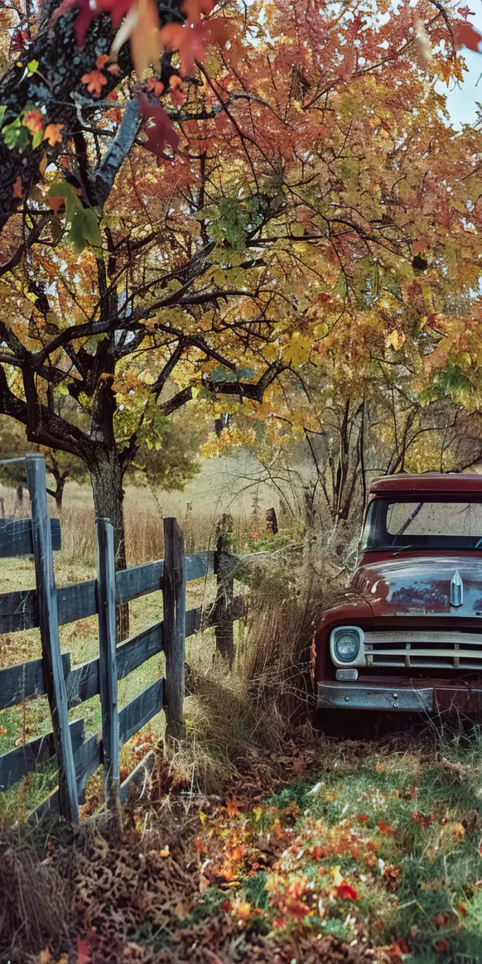 Fall Foilage 003 8X10 Web 8’X16’ Ultracloth (96 X 192 Inch) Backdrop