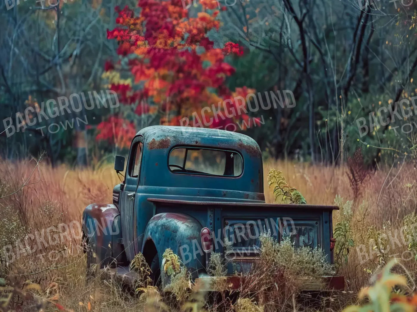 Fall Foilage 002 8X10 6’8X5’ Fleece (80 X 60 Inch) Backdrop