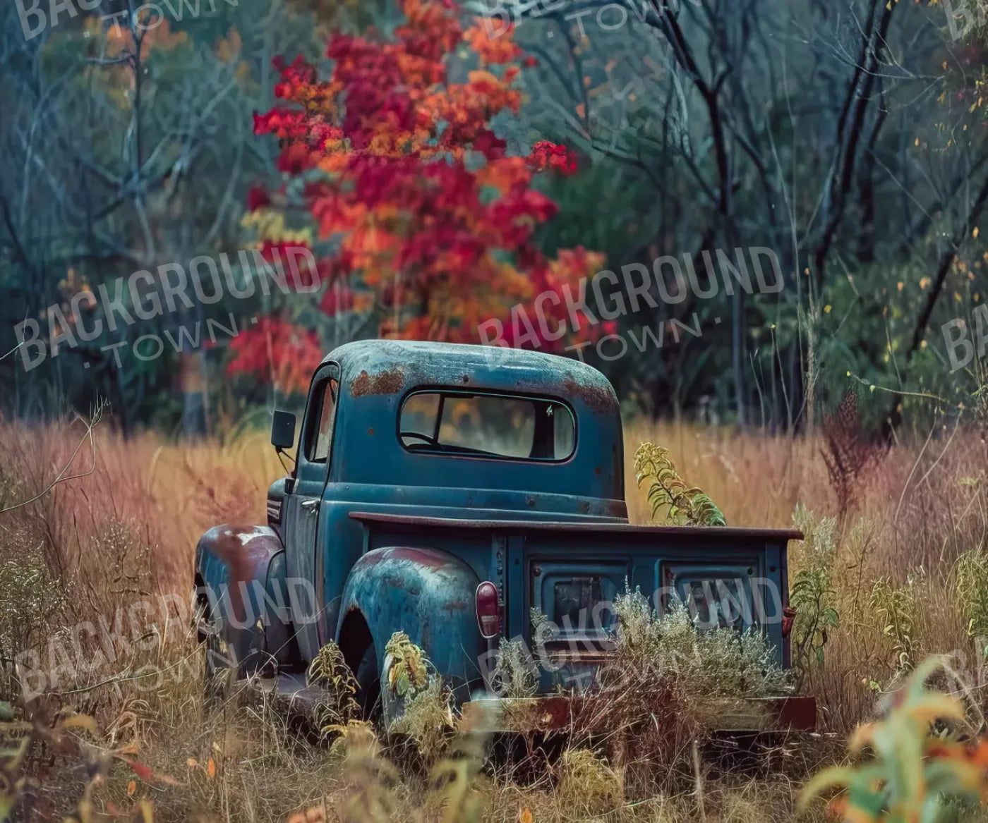 Fall Foilage 002 8X10 12’X10’ Ultracloth (144 X 120 Inch) Backdrop