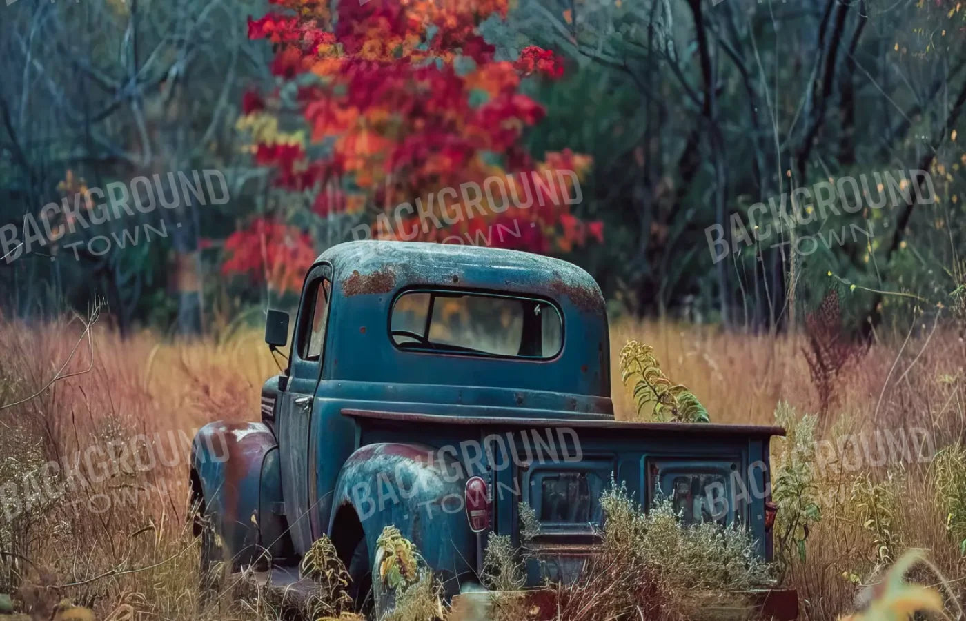 Fall Foilage 002 8X10 14’X9’ Ultracloth (168 X 108 Inch) Backdrop