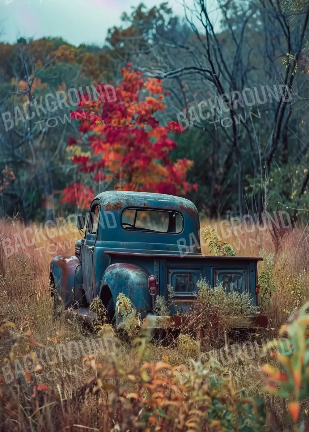 Fall Foilage 002 8X10 5’X7’ Ultracloth (60 X 84 Inch) Backdrop