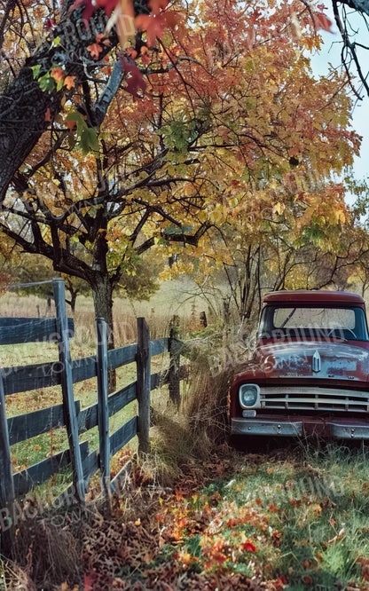 Fall Foilage 003 8X10 Web 5’X8’ Ultracloth (60 X 96 Inch) Backdrop