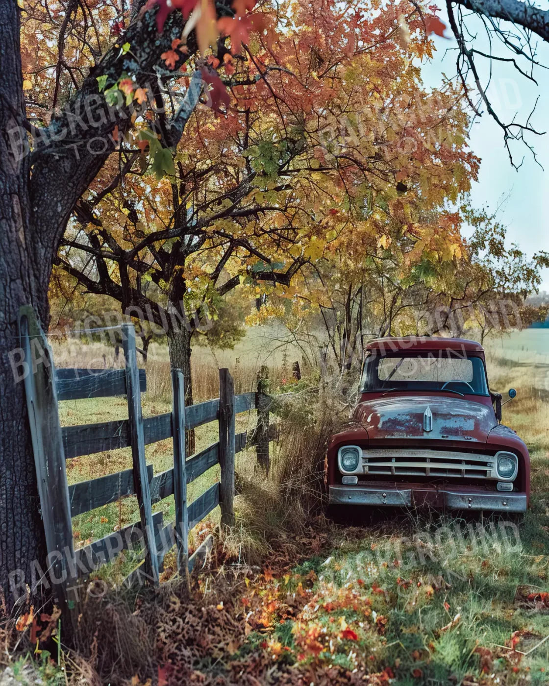 Fall Foilage 003 8X10 Web 8’X10’ Fleece (96 X 120 Inch) Backdrop