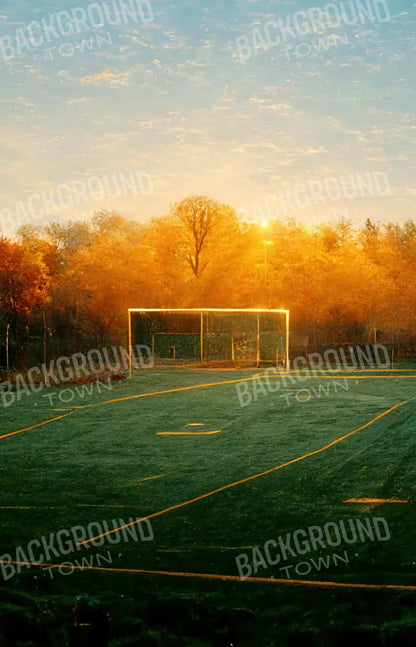 Fall Soccer 8X12 Ultracloth ( 96 X 144 Inch ) Backdrop