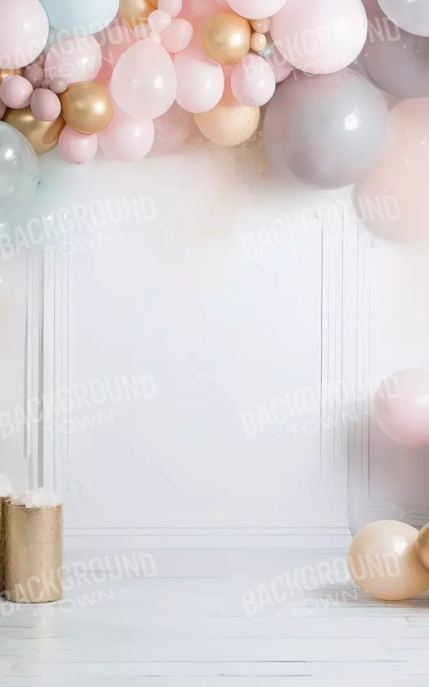 Fancy Party Balloons I 10’X16’ Ultracloth (120 X 192 Inch) Backdrop