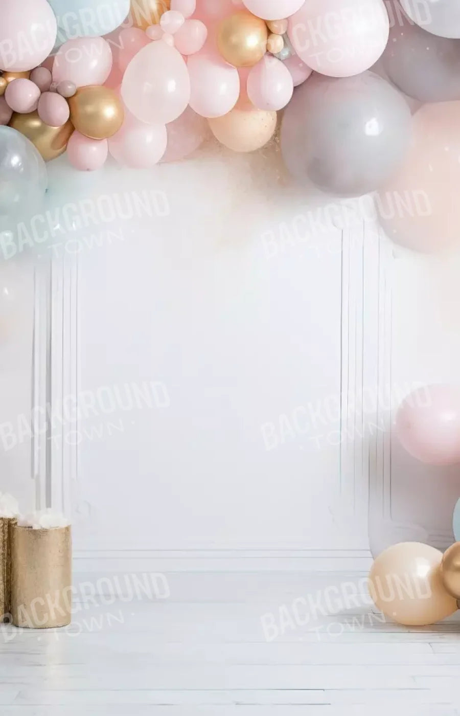 Fancy Party Balloons I 9’X14’ Ultracloth (108 X 168 Inch) Backdrop