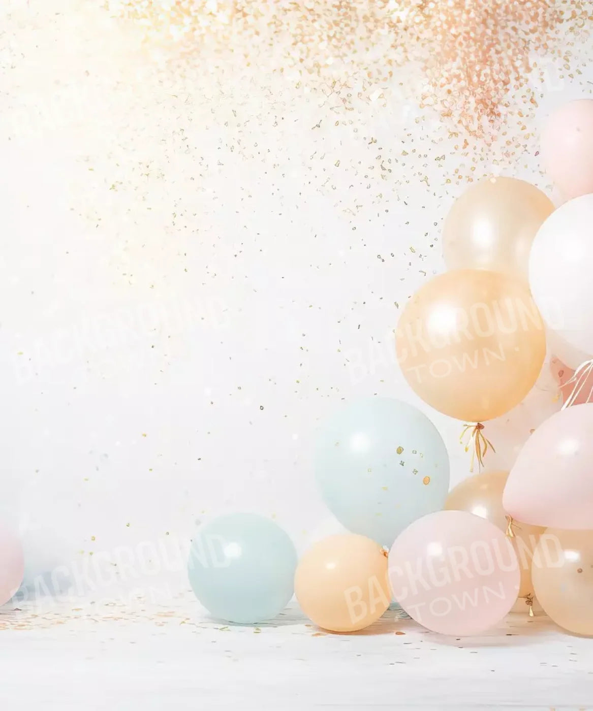 Fancy Party Balloons Ii 10’X12’ Ultracloth (120 X 144 Inch) Backdrop