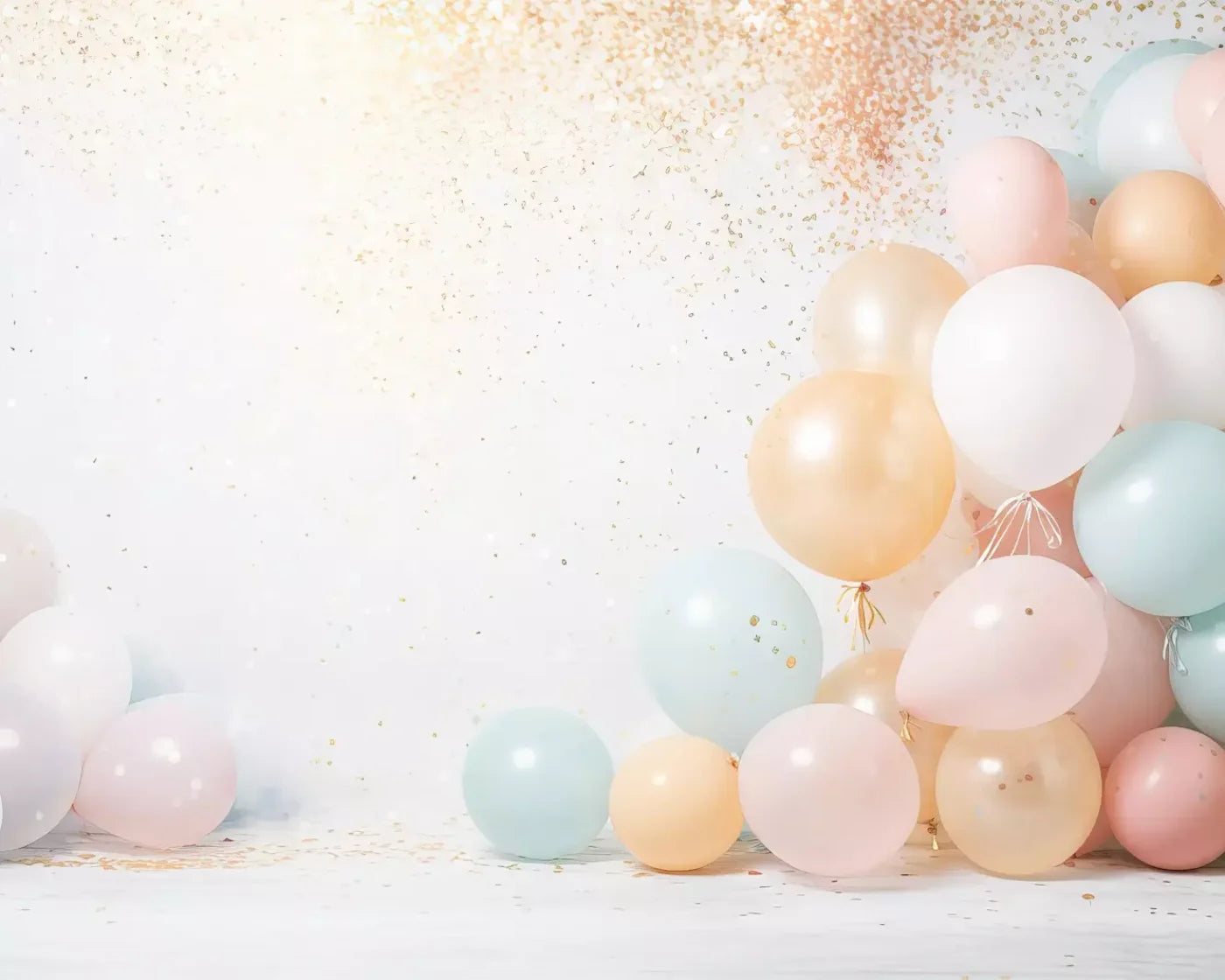 Fancy Party Balloons Ii 10’X8’ Fleece (120 X 96 Inch) Backdrop