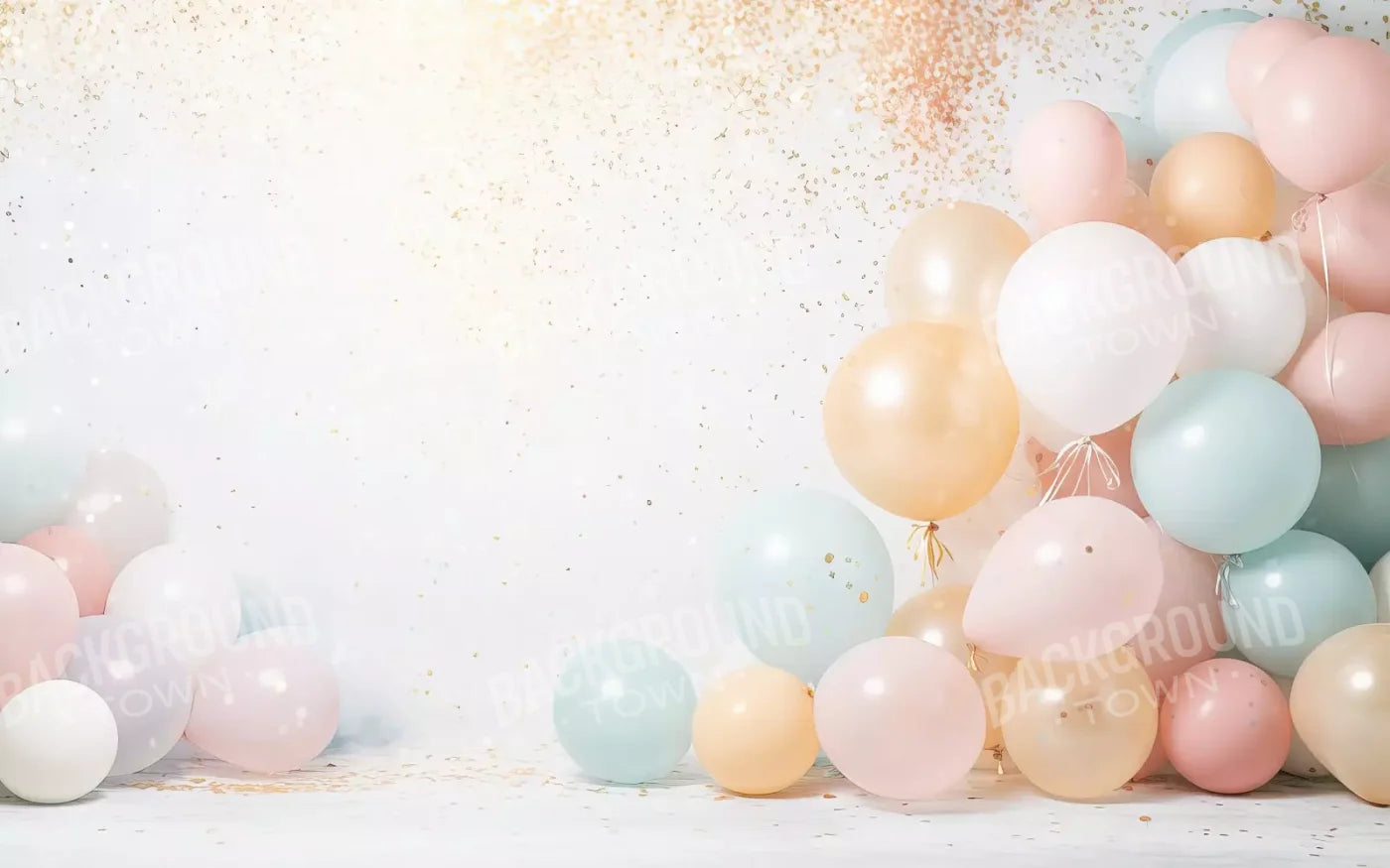 Fancy Party Balloons Ii 16’X10’ Ultracloth (192 X 120 Inch) Backdrop