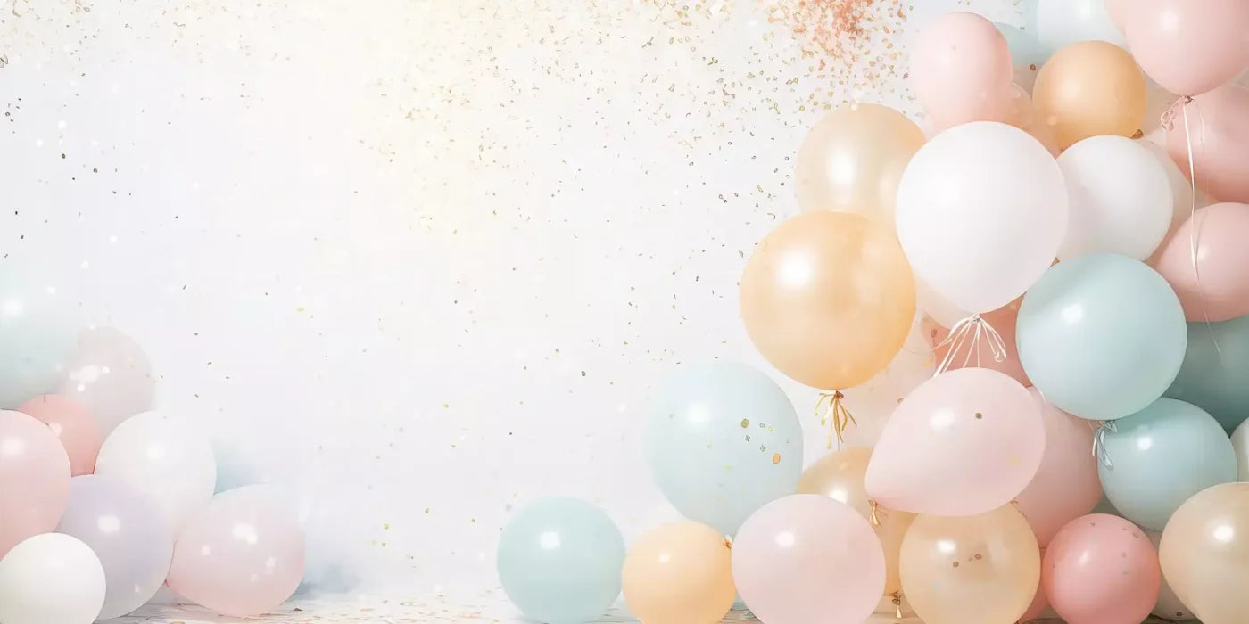 Fancy Party Balloons Ii 20’X10’ Ultracloth (240 X 120 Inch) Backdrop