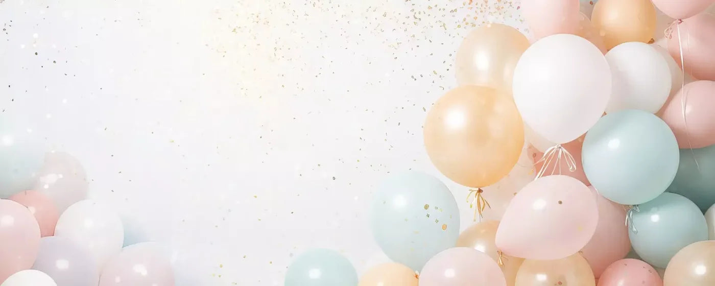 Fancy Party Balloons Ii 20’X8’ Ultracloth (240 X 96 Inch) Backdrop