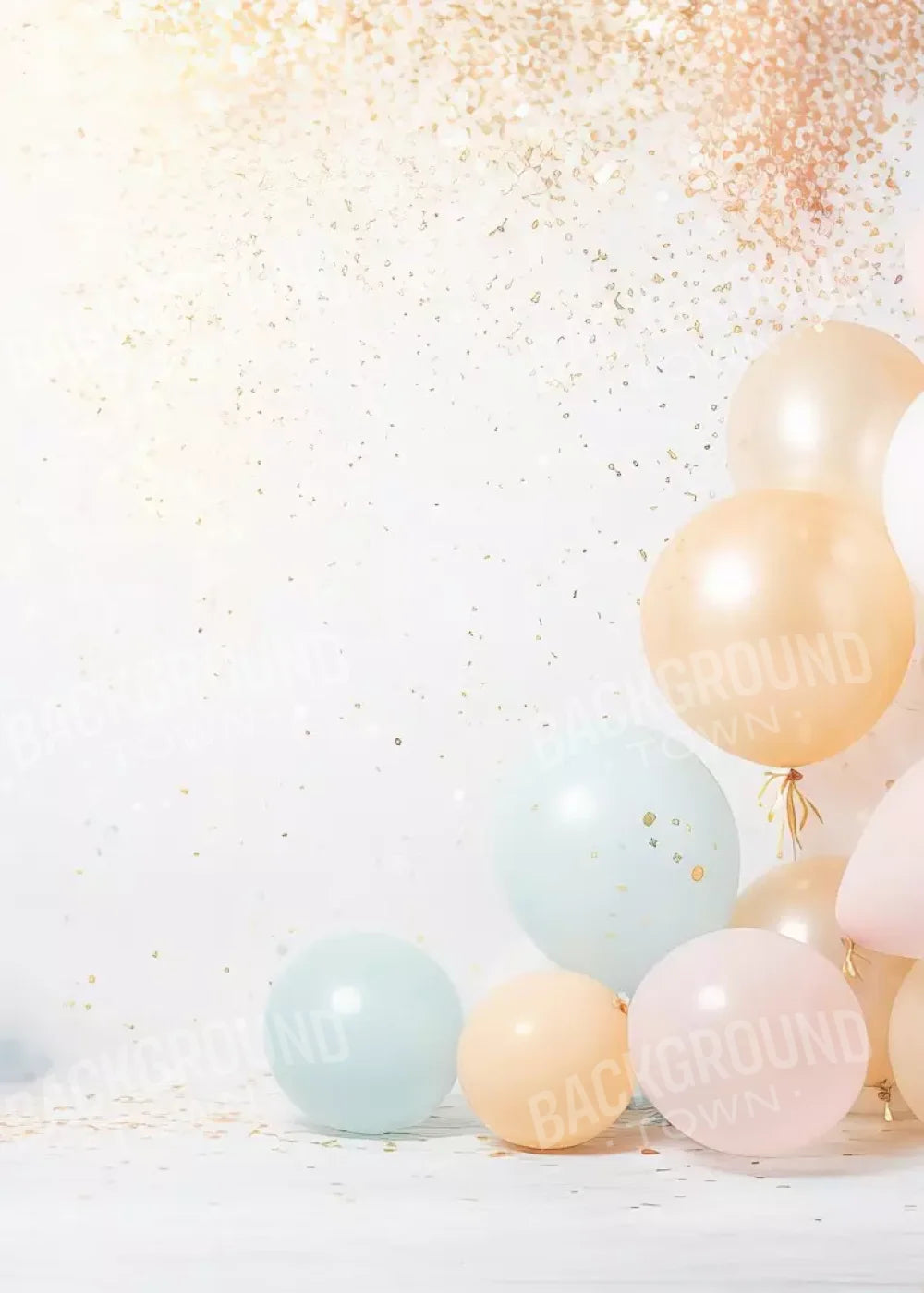 Fancy Party Balloons Ii 5’X7’ Ultracloth (60 X 84 Inch) Backdrop