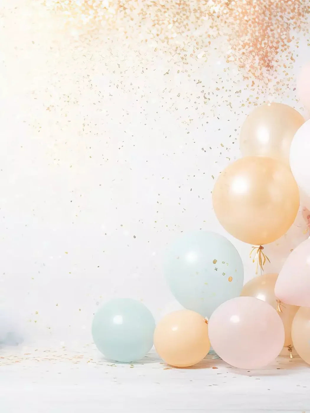 Fancy Party Balloons Ii 6’X8’ Fleece (72 X 96 Inch) Backdrop