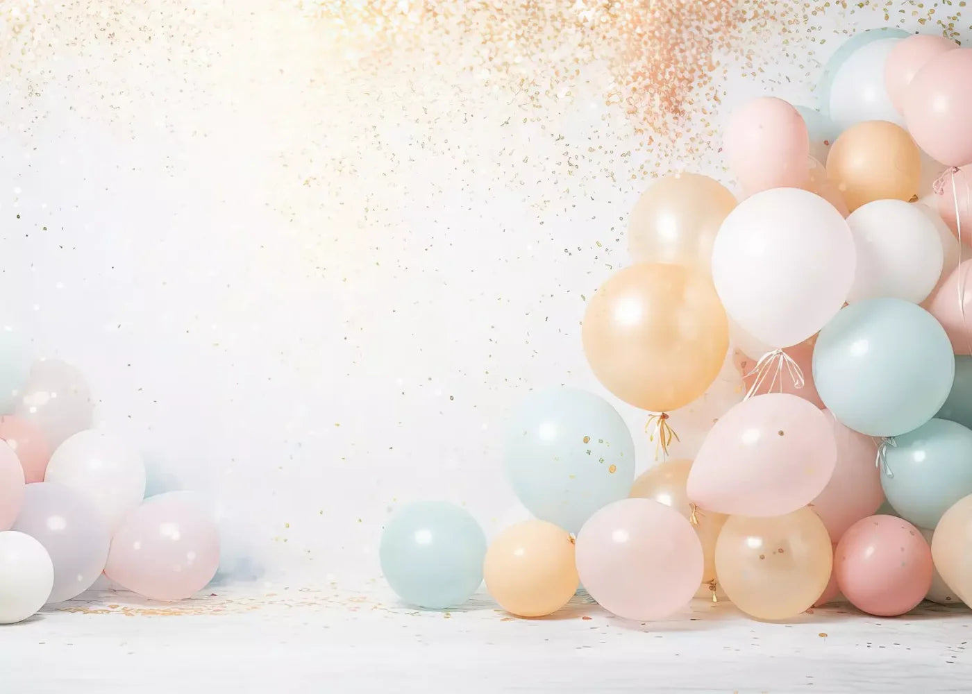 Fancy Party Balloons Ii 7’X5’ Ultracloth (84 X 60 Inch) Backdrop