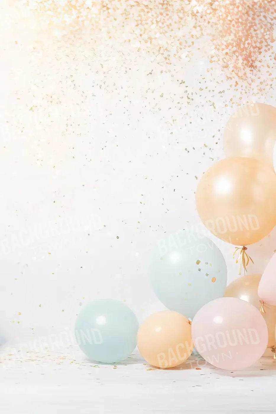 Fancy Party Balloons Ii 8’X12’ Ultracloth (96 X 144 Inch) Backdrop