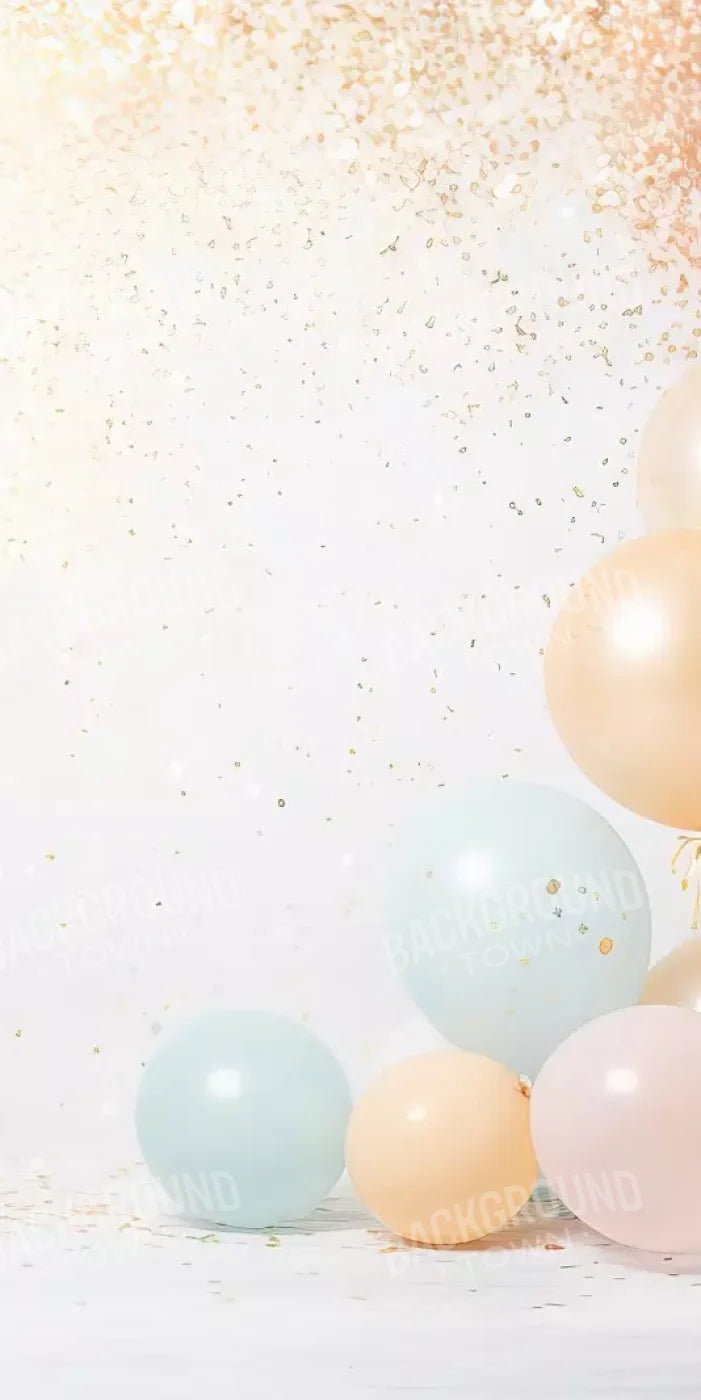 Fancy Party Balloons Ii 8’X16’ Ultracloth (96 X 192 Inch) Backdrop