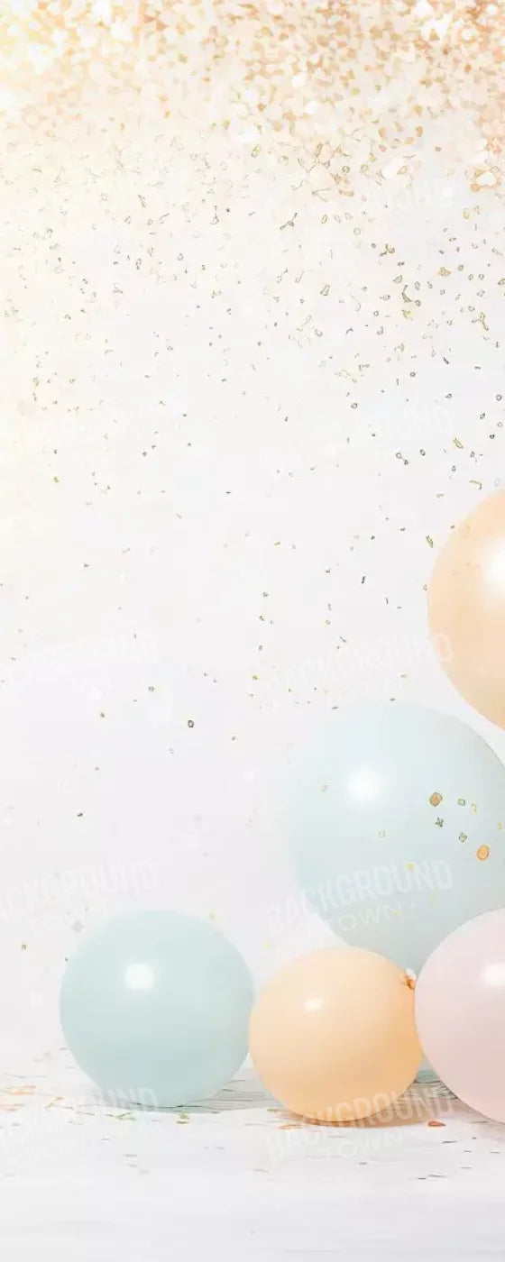 Fancy Party Balloons Ii 8’X20’ Ultracloth (96 X 240 Inch) Backdrop