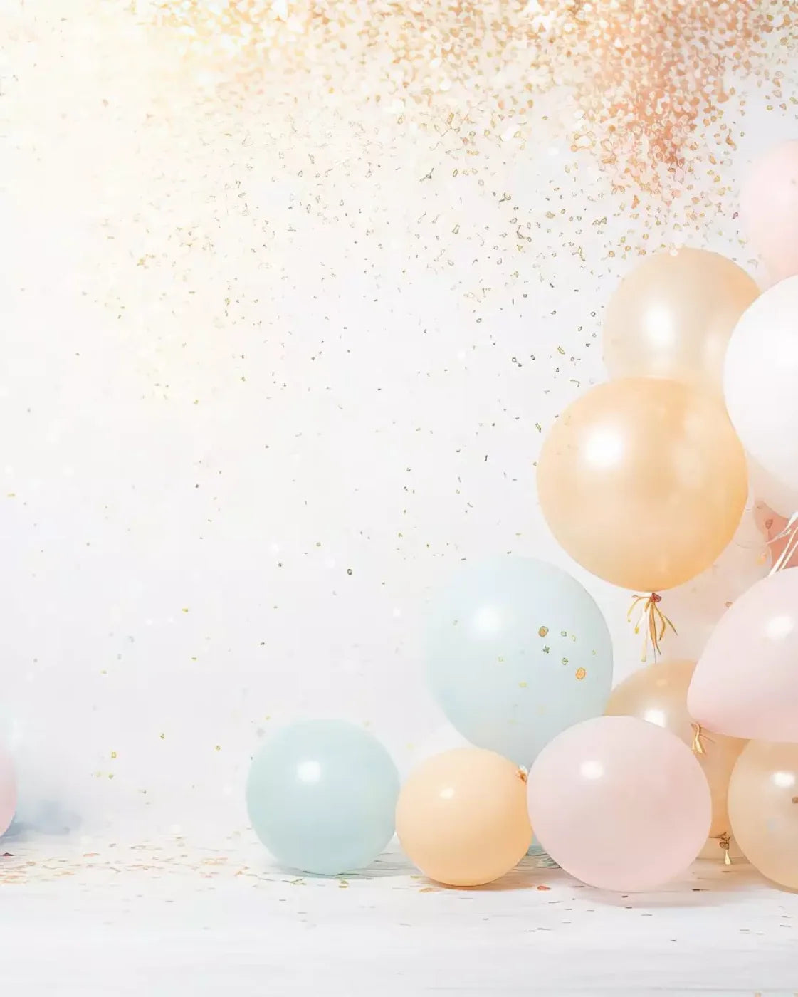 Fancy Party Balloons Ii 8’X10’ Fleece (96 X 120 Inch) Backdrop